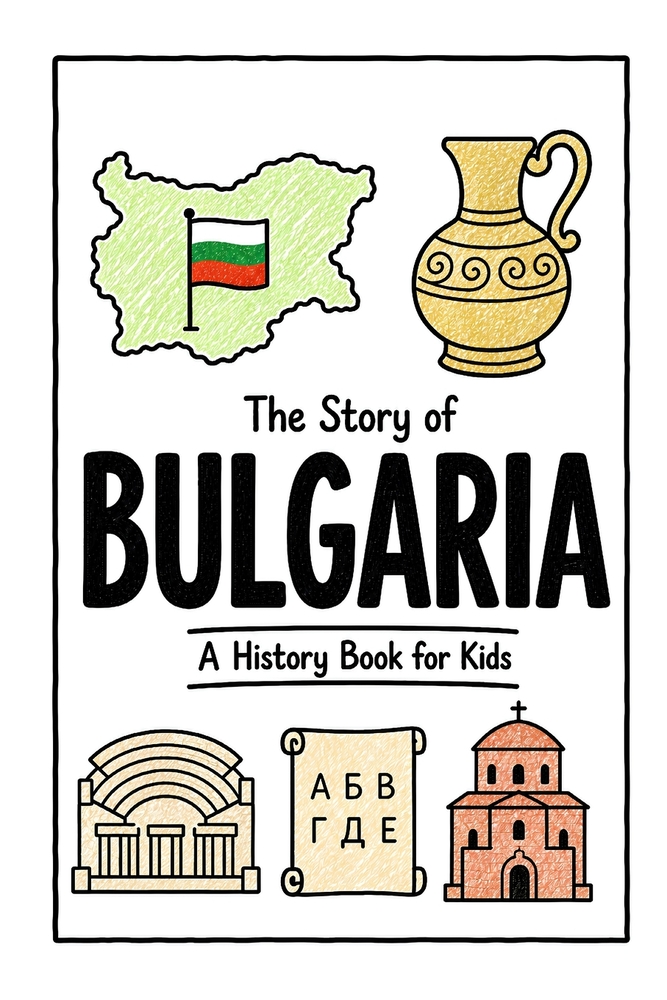 The Story of Bulgaria - A History Book for Kids: A Fun, Educational, and Illustrated Journey Through Bulgarian History for Children and Curious Minds cover