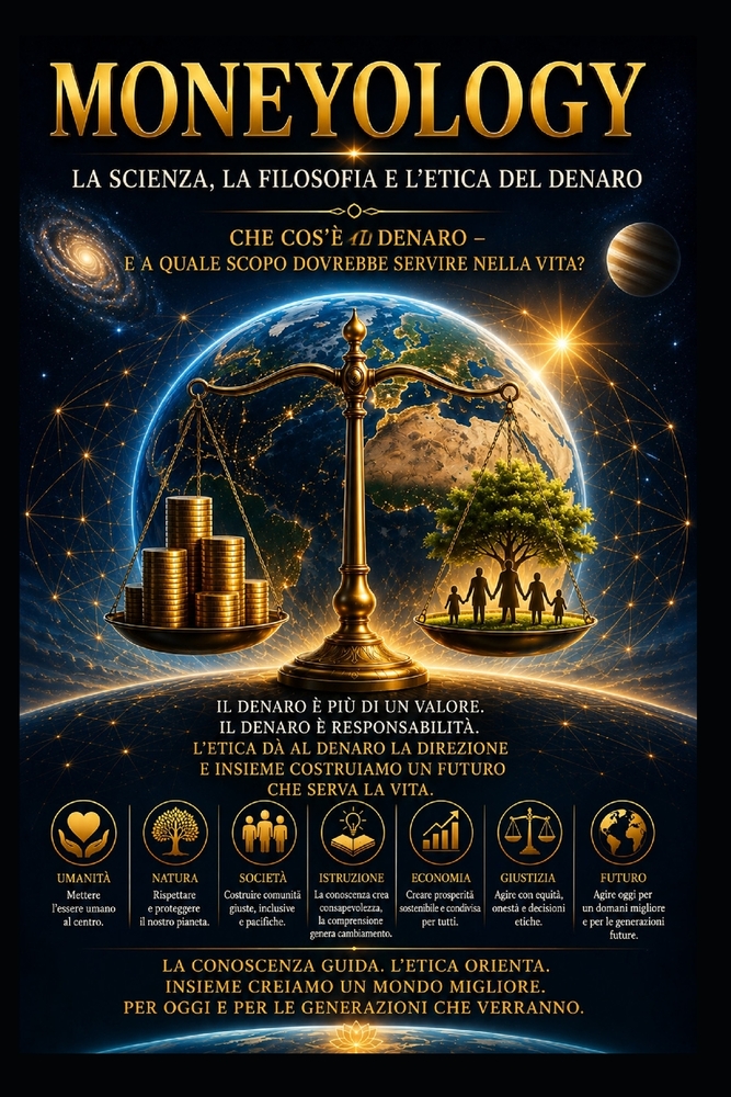 MONEYOLOGY La scienza, la filosofia e l'etica del denaro: Che cos'è il denaro - e a che cosa dovrebbe servire nella vita? cover