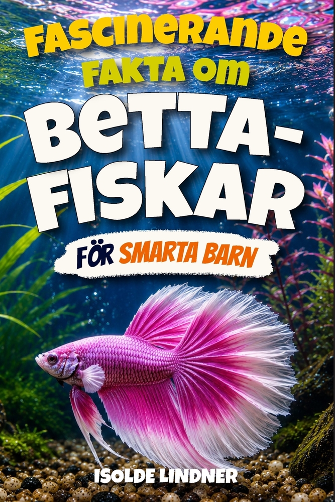 Fascinerande fakta om bettafiskar för smarta barn: Upptäck den fantastiska världen, vackra färger, unika beteenden och hemliga liv hos bettafiskar cover