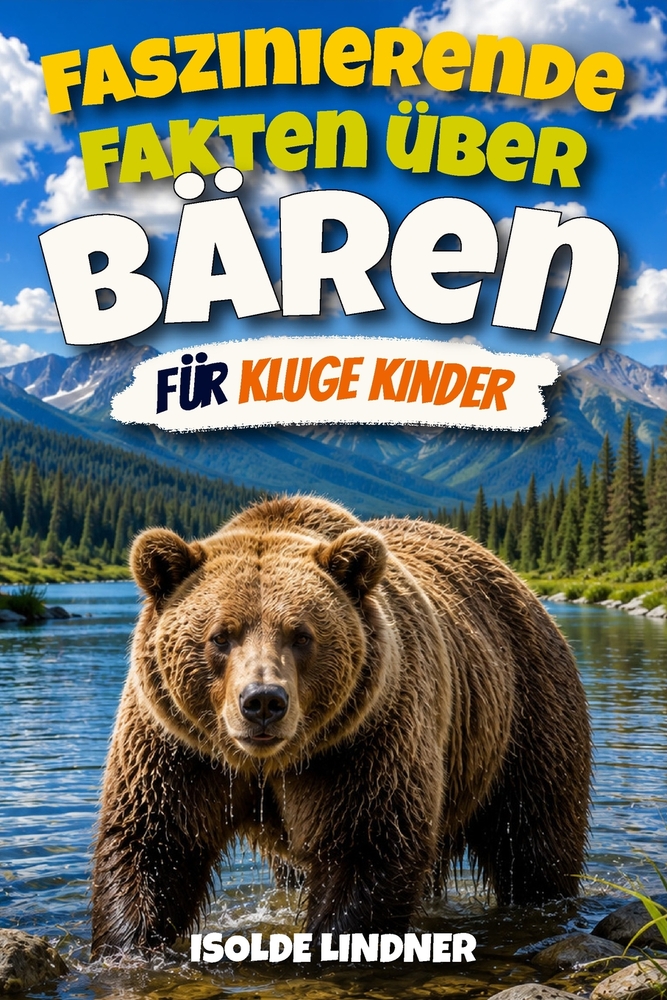 Faszinierende Fakten über Bären für schlaue Kinder: Entdecken Sie die erstaunliche Welt, kraftvolle Anpassungen, unglaubliche Verhaltensweisen und geh cover