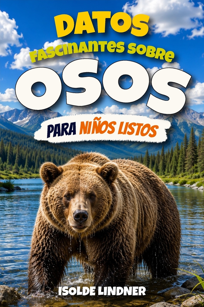 Datos fascinantes sobre osos para niños inteligentes: Descubre el mundo asombroso, las poderosas adaptaciones, los comportamientos increíbles y las vi cover