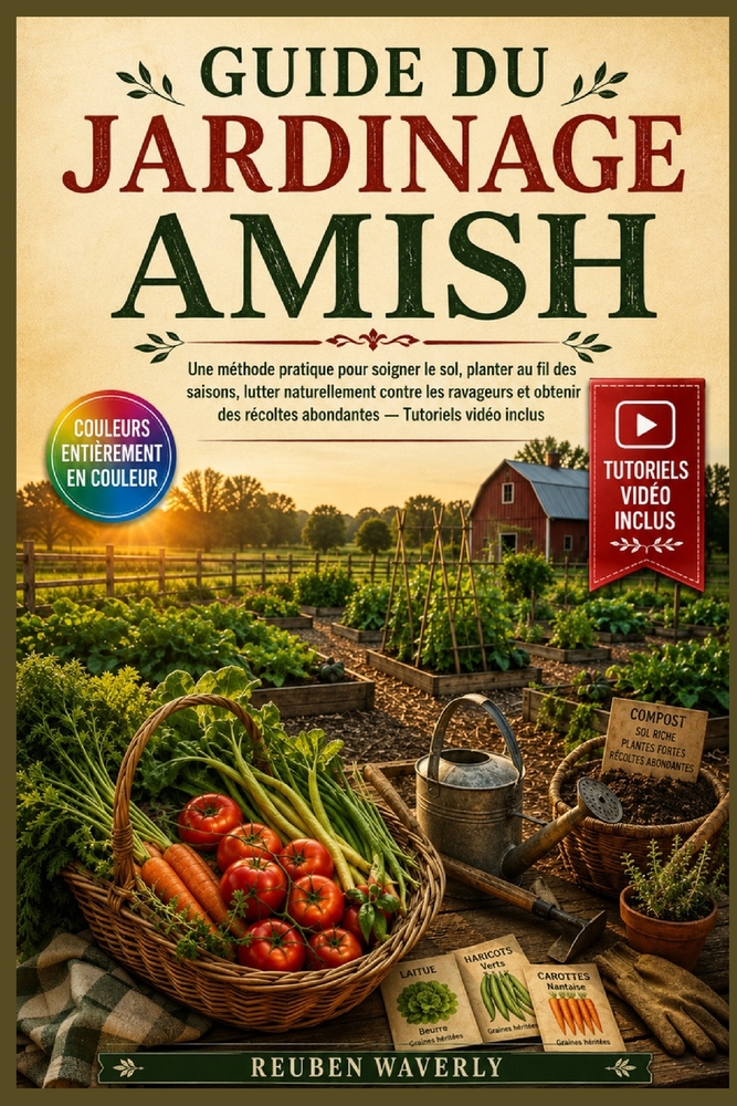 Guide Du Jardinage Amish: Une méthode pratique pour soigner le sol, planter au fil des saisons, lutter naturellement contre les ravageurs et obtenir d cover