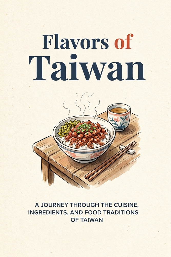 Flavors of Taiwan A Journey Through the Cuisine, Ingredients, and Food Traditions of Taiwan cover