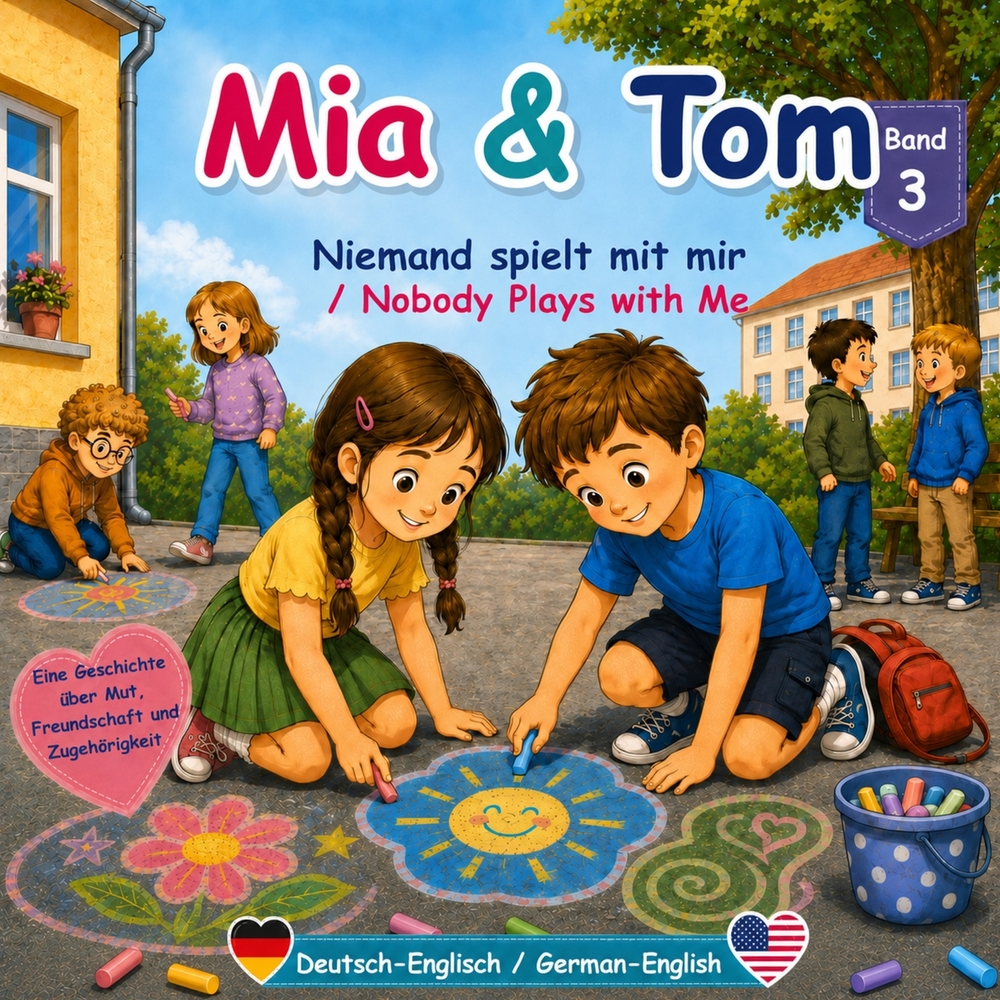 Mia and Tom: The School Lunch cover