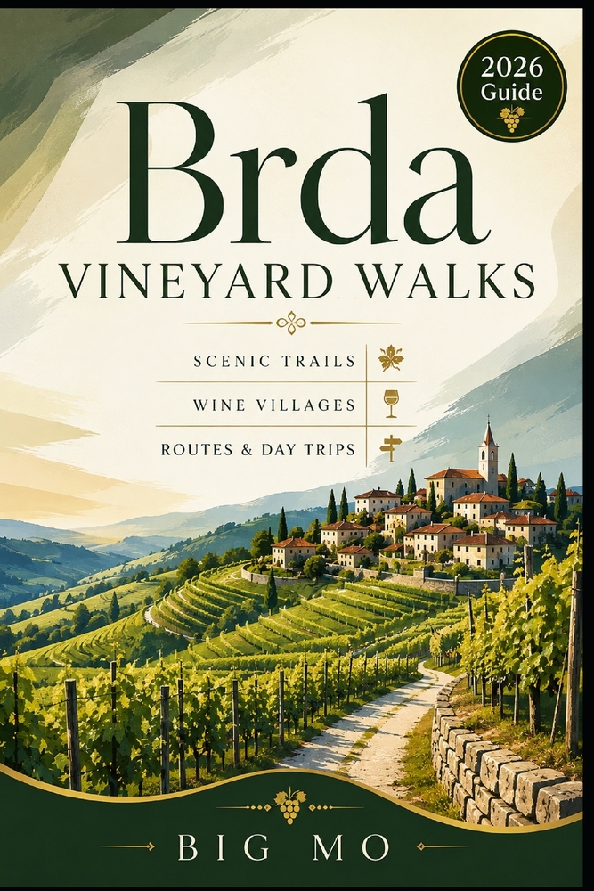 Brda Vineyard Walks: Scenic Trails, Wine Villages, Routes & Day Trips cover