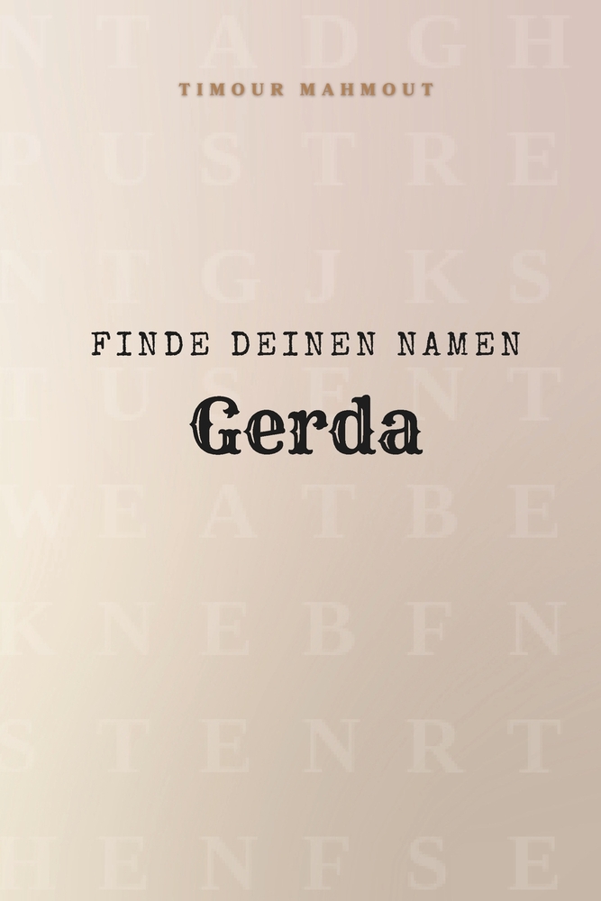 Finde Deinen Namen Gerda: Ein Rätselbuch der besonderen Art - dein Name ist der Schlüssel cover