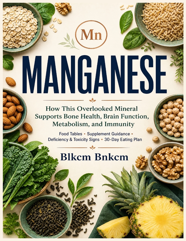 Manganese: The Complete Guide to the Essential Trace Mineral cover
