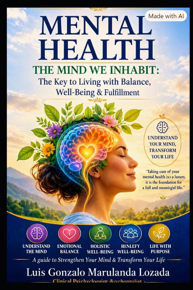 Mental Health: THE MIND WE INHABIT The Key to Living with Balance, Well-Being, and Fulfillment cover