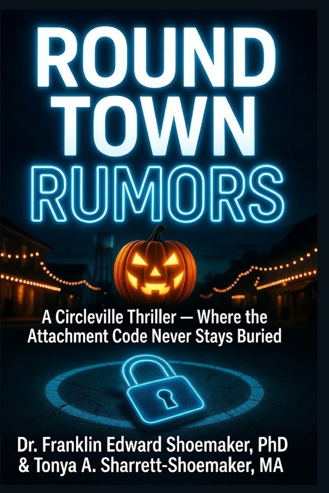 ROUND TOWN RUMORS A Circleville Thriller Where the Attachment Code Never Stays Buried: Book One of The Round Town Trilogy cover