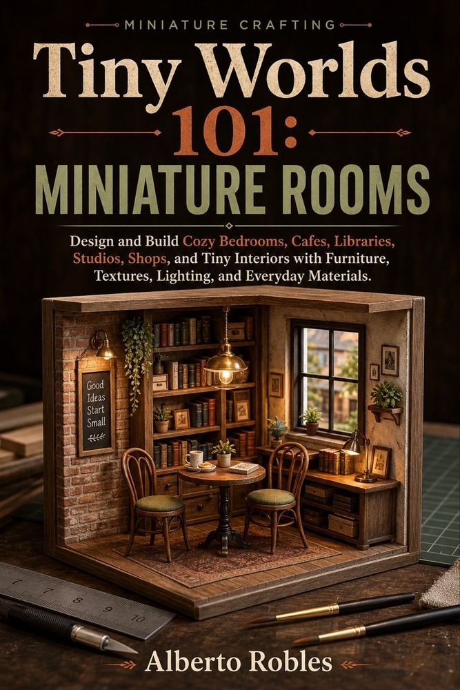 Tiny Worlds 101: Miniature Rooms cover