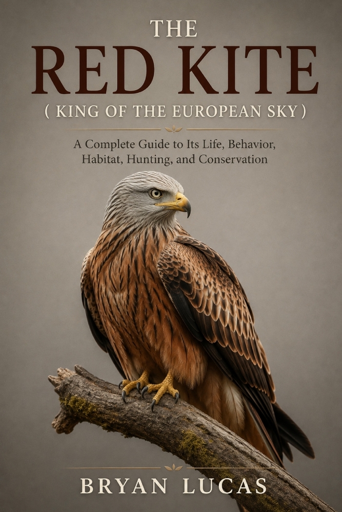 The Red Kite ( King of the European Sky ): A Complete Guide to Its Life, Behavior, Habitat, Hunting, and Conservation cover