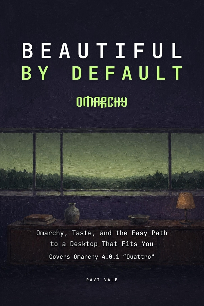 Beautiful by Default: Omarchy, Taste, and the Easy Path to a Desktop That Fits You cover