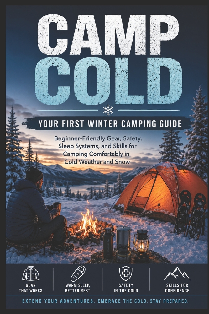 Camp Cold: Your First Winter Camping Guide: Beginner-Friendly Gear, Safety, Sleep Systems, and Skills for Camping Comfortably in Cold Weather and Snow cover