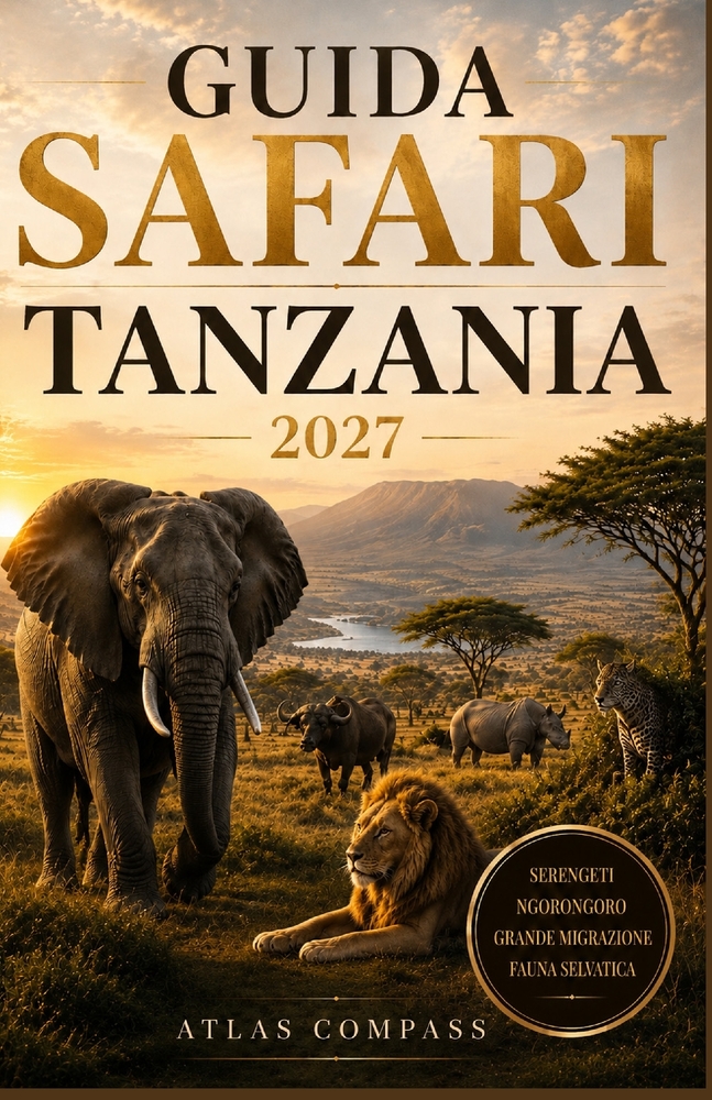 Guida Safari Tanzania: Serengeti e Cratere di Ngorongoro: una guida pratica per pianificare il tuo viaggio, scoprire la Grande Migrazione, scegliere i cover
