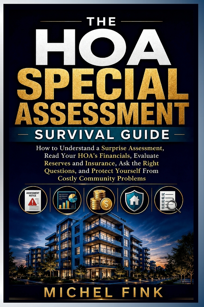 The Hoa Special Assessment Survival Guide: How to Understand a Surprise Assessment, Read HOA Financials, Evaluate Reserves and Insurance, Ask the Righ cover