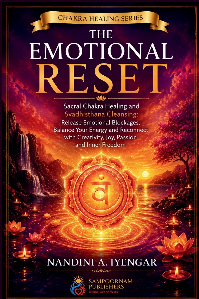 The Emotional Reset: Sacral Chakra Healing and Svadhisthana Cleansing: Release Emotional Blockages, Balance Your Energy, and Reconnect with Creativity cover