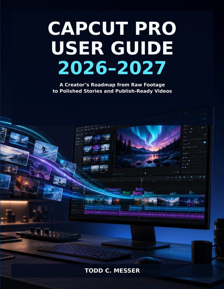CapCut Pro User Guide 2026-2027: A Creator's Roadmap from Raw Footage to Polished Stories and Publish-Ready Videos cover