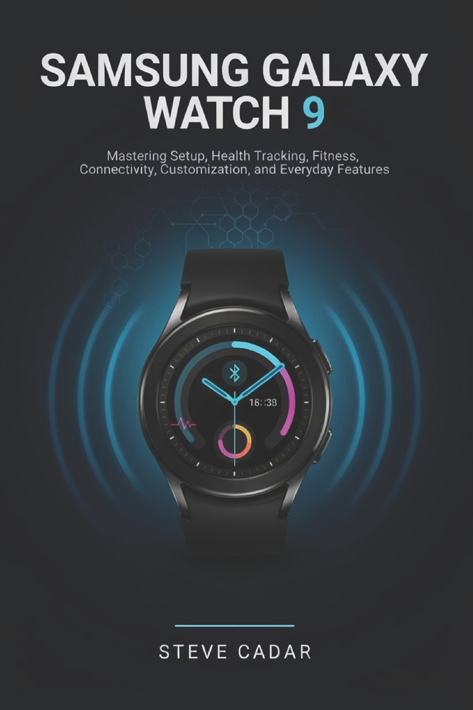 Samsung Galaxy Watch 9: Mastering Setup, Health Tracking, Fitness, Connectivity, Customization, and Everyday Features cover