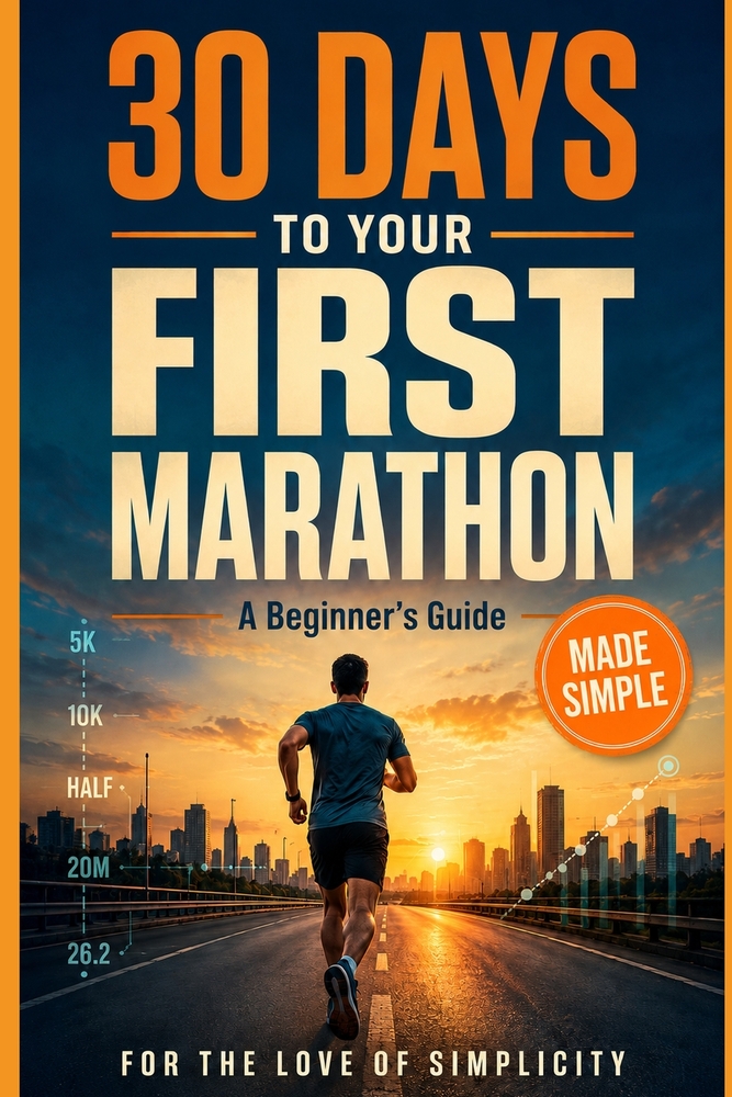 30 Days to Your First Marathon: A Beginner's Guide Made Simple cover