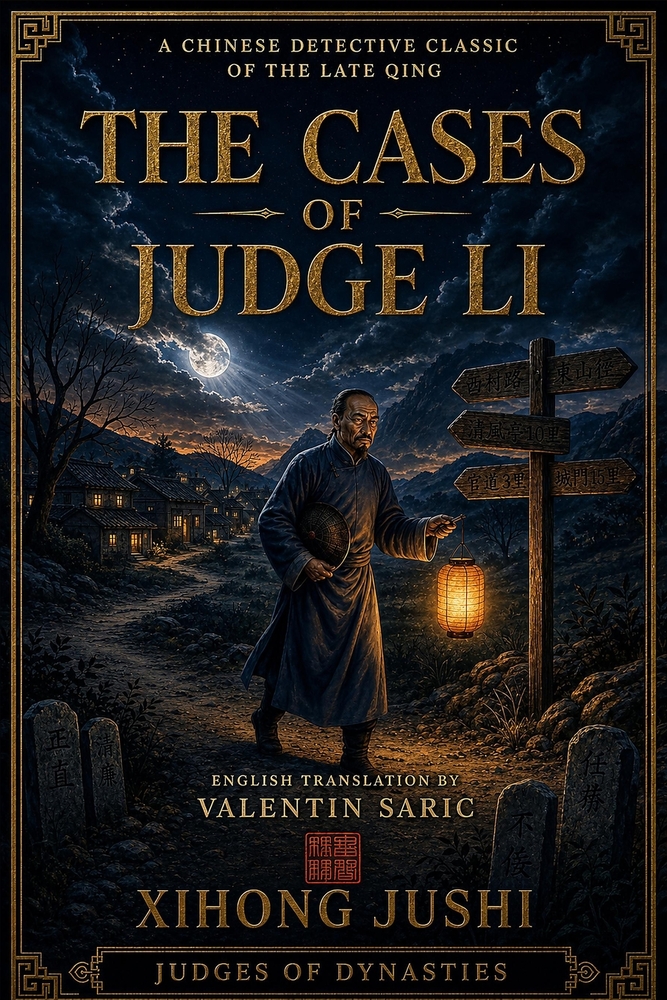 The Cases of Judge Li: A Chinese Detective Classic of the Late Qing (English Translation) cover