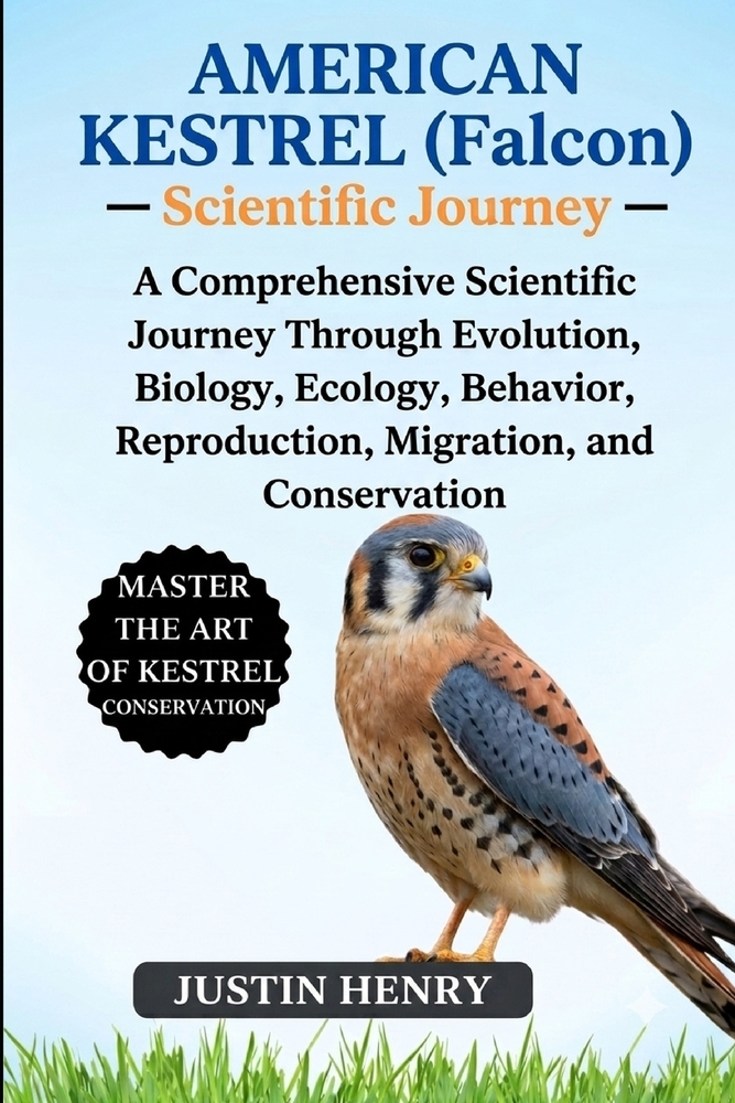 AMERICAN KESTREL (Falcon): A Comprehensive Scientific Journey Through Evolution, Biology, Ecology, Behavior, Reproduction, Migration, and Conservation cover