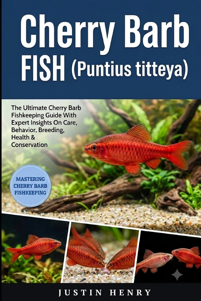 CHERRY BARB FISH (Puntius titteya): Mastering Cherry Barb Fishkeeping (Care, Behavior, Breeding, Health & Conservation) cover