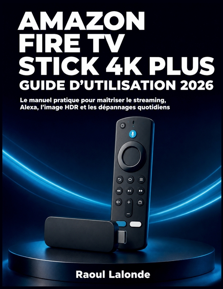 Amazon Fire TV Stick 4K Plus Guide d'Utilisation 2026: Le manuel pratique pour maîtriser le streaming, Alexa, l'image HDR et les dépannages quotidiens cover