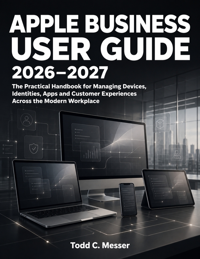 Apple Business User Guide 2026-2027: The Practical Handbook for Managing Devices, Identities, Apps and Customer Experiences Across the Modern Workplac cover