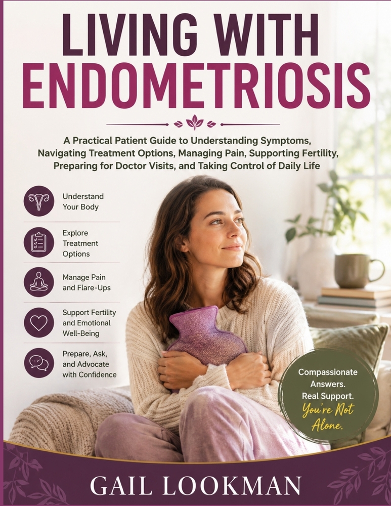 Living with Endometriosis: A Practical Patient Guide to Understanding Symptoms, Navigating Treatment Options, Managing Pain, Supporting Fertility, Pre cover