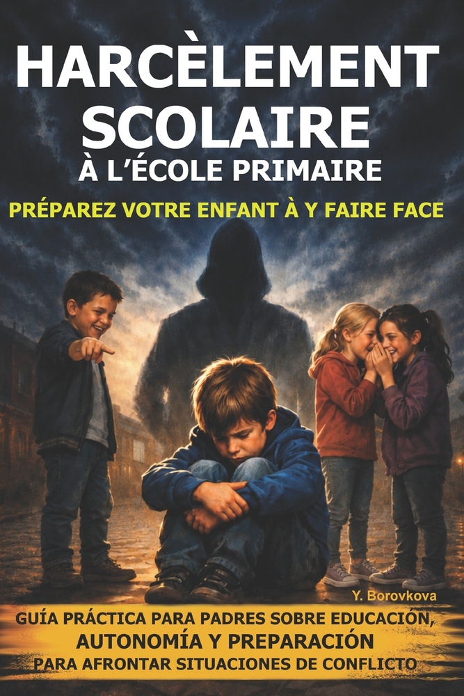 Harcèlement scolaire à l'école primaire: préparez votre enfant à y faire face: Guide pratique pour les parents: éducation, autonomie et préparation au cover