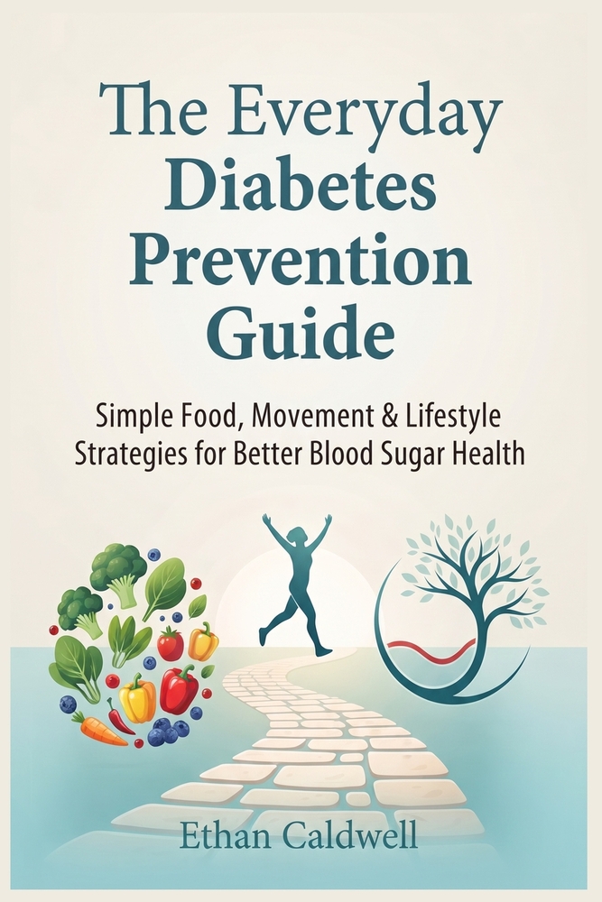The Everyday Diabetes Prevention Guide: Simple Food, Movement & Lifestyle Strategies for Better Blood Sugar Health cover