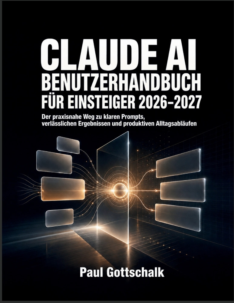 Claude AI Benutzerhandbuch für Einsteiger 2026-2027: Der praxisnahe Weg zu klaren Prompts, verlässlichen Ergebnissen und produktiven Alltagsabläufen cover