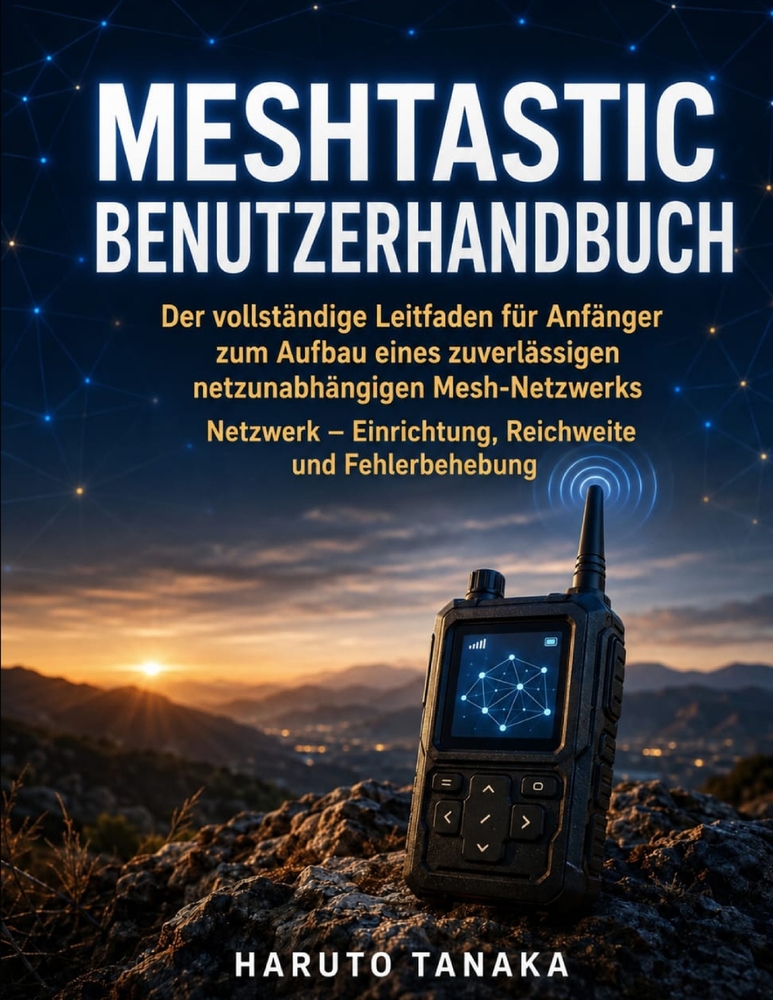 Meshtastic Benutzerhandbuch: Der vollständige Leitfaden für Anfänger zum Aufbau eines zuverlässigen netzunabhängigen Mesh-Netzwerks Netzwerk - Einrich cover