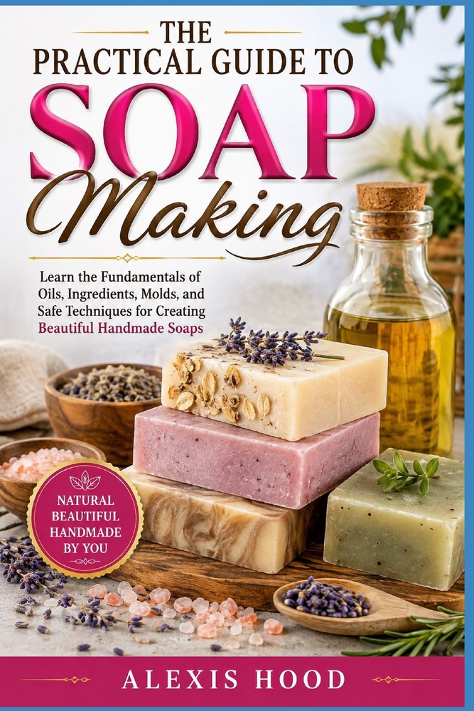 The Practical Guide to Soap Making: Learn the Fundamentals of Oils, Ingredients, Molds, and Safe Techniques for Creating Beautiful Handmade Soaps cover