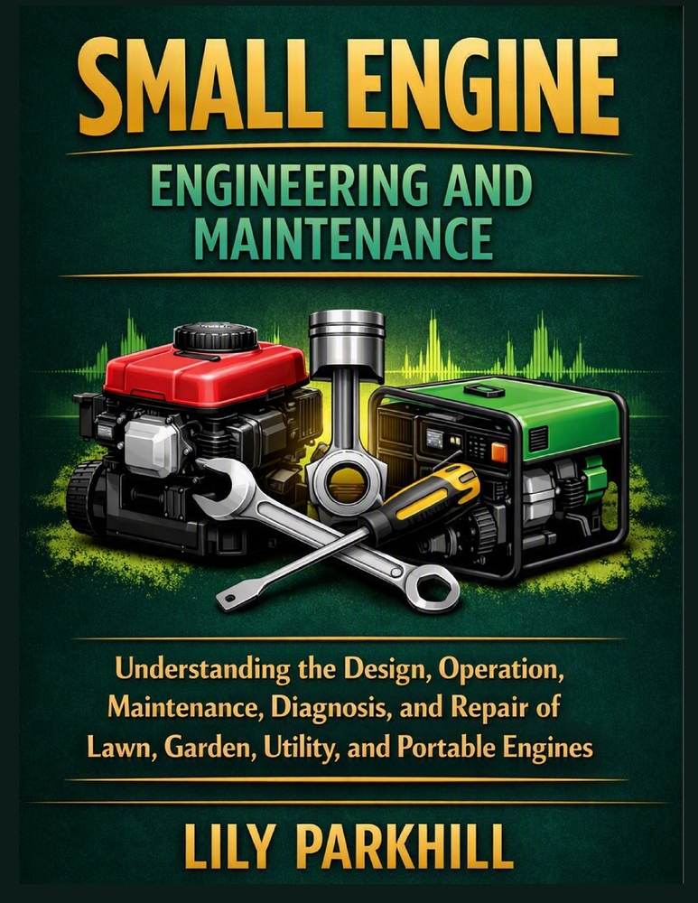 Small Engine Engineering and Maintenance: Understanding the Design, Operation, Maintenance, Diagnosis, and Repair of Lawn, Garden, Utility, and Portab cover