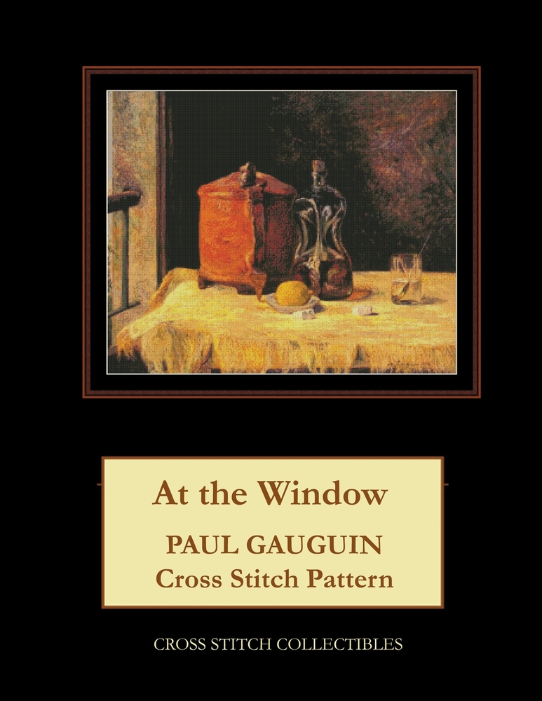 At the Window: Paul Gauguin Cross Stitch Pattern cover
