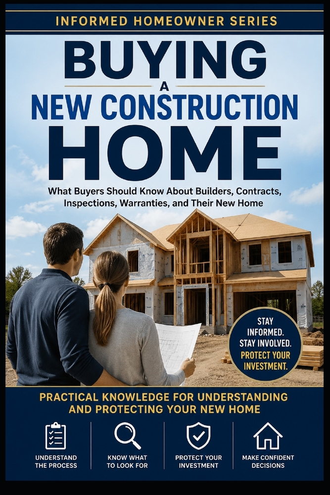 Buying a New Construction Home: What Buyers Should Know About Builders, Contracts, Inspections, Warranties, and Their New Home cover