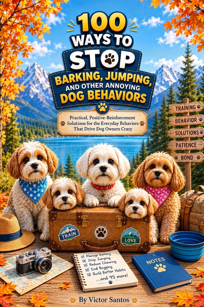 100 Ways to Stop Barking, Jumping, and Other Annoying Dog Behaviors: Practical, Positive-Reinforcement Solutions for the Everyday Behaviors That Drive cover