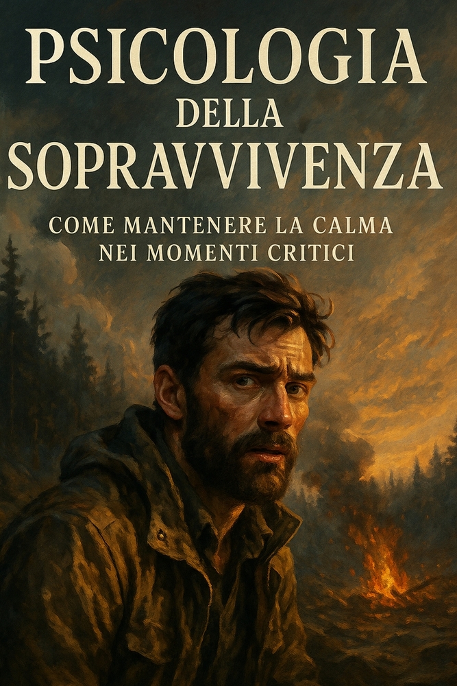 Psicologia della sopravvivenza: Come mantenere la calma nei momenti critici cover
