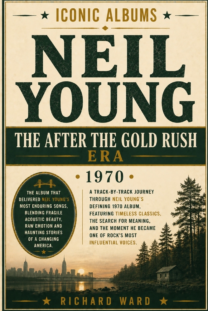 Iconic Albums Neil Young The After The Goldrush Era (1970): A Track-by-Track Journey Through Neil Young's Defining 1970 Album. Featuring Timeless Clas cover