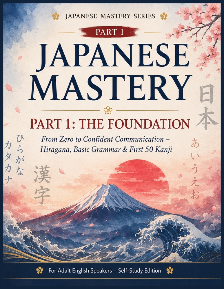Japanese Mastery: Part 5: Mastery & Beyond - Advanced Communication, Real-World Japanese, and JLPT N2-N1 Preparation cover