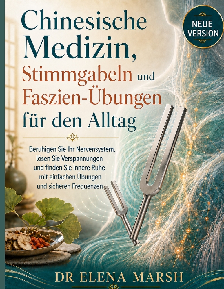 Chinesische Medizin, Stimmgabeln und Faszien-Übungen für den Alltag: Beruhigen Sie Ihr Nervensystem, lösen Sie Verspannungen und finden Sie innere Ruh cover