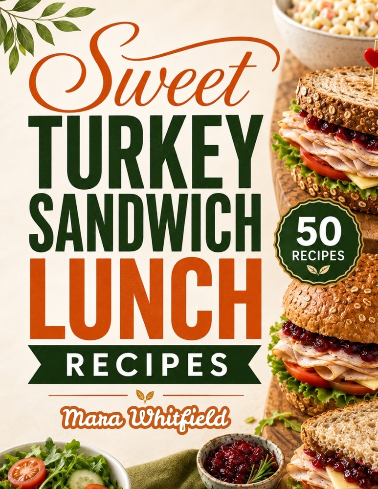 Sweet Turkey Sandwich Lunch Recipes: Fresh and Flavor-Packed Turkey Sandwiches for Busy Days cover