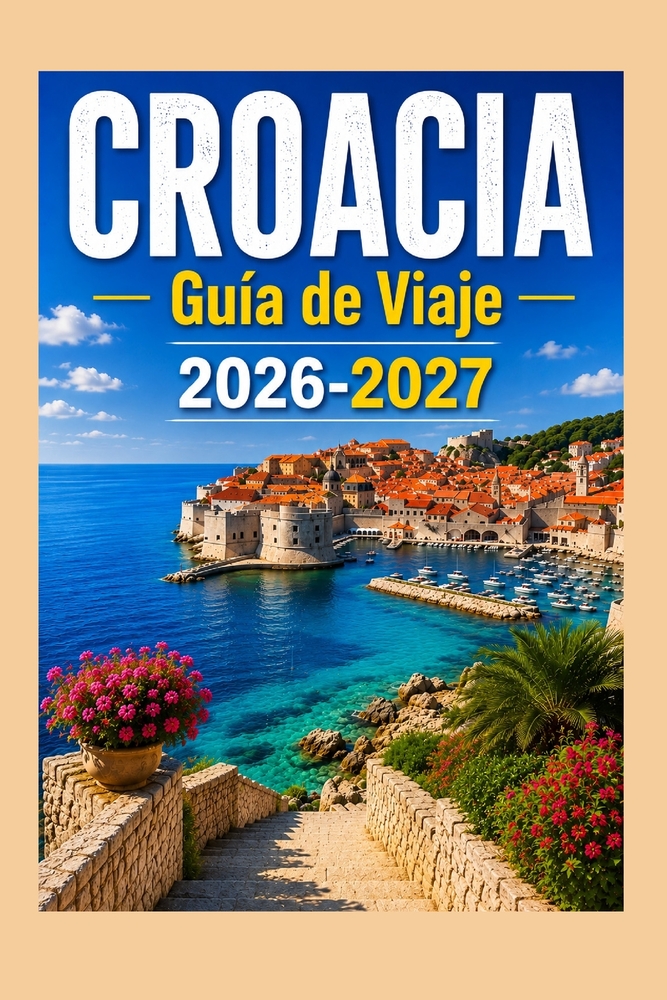 CROACIA Guía de Viaje 2026-2027: Dubrovnik, Split, los lagos de Plitvice y la costa dálmata. Con itinerarios, mapas y consejos locales. cover