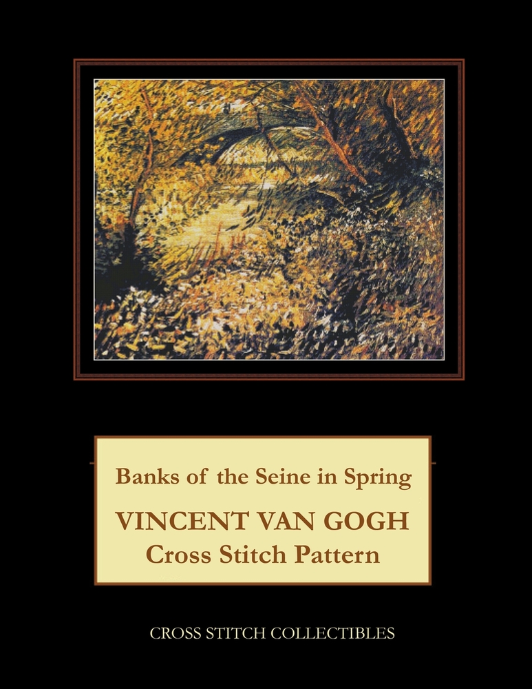 Banks of the Seine in Spring: Vincent Van Gogh Cross Stitch Pattern cover