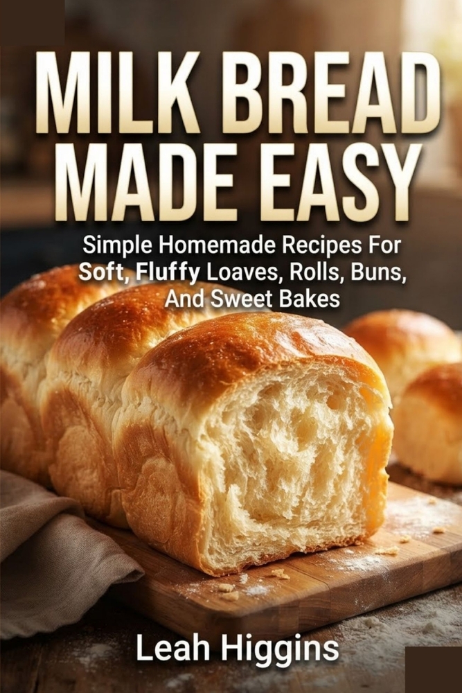 Milk Bread Made Easy: Simple Homemade Recipes For Soft, Fluffy Loaves, Rolls, Buns, And Sweet Bakes cover