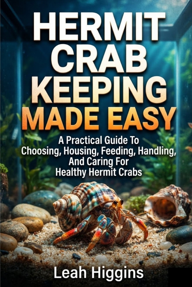 Hermit Crab Keeping Made Easy: A Practical Guide To Choosing, Housing, Feeding, Handling, And Caring For Healthy Hermit Crabs cover