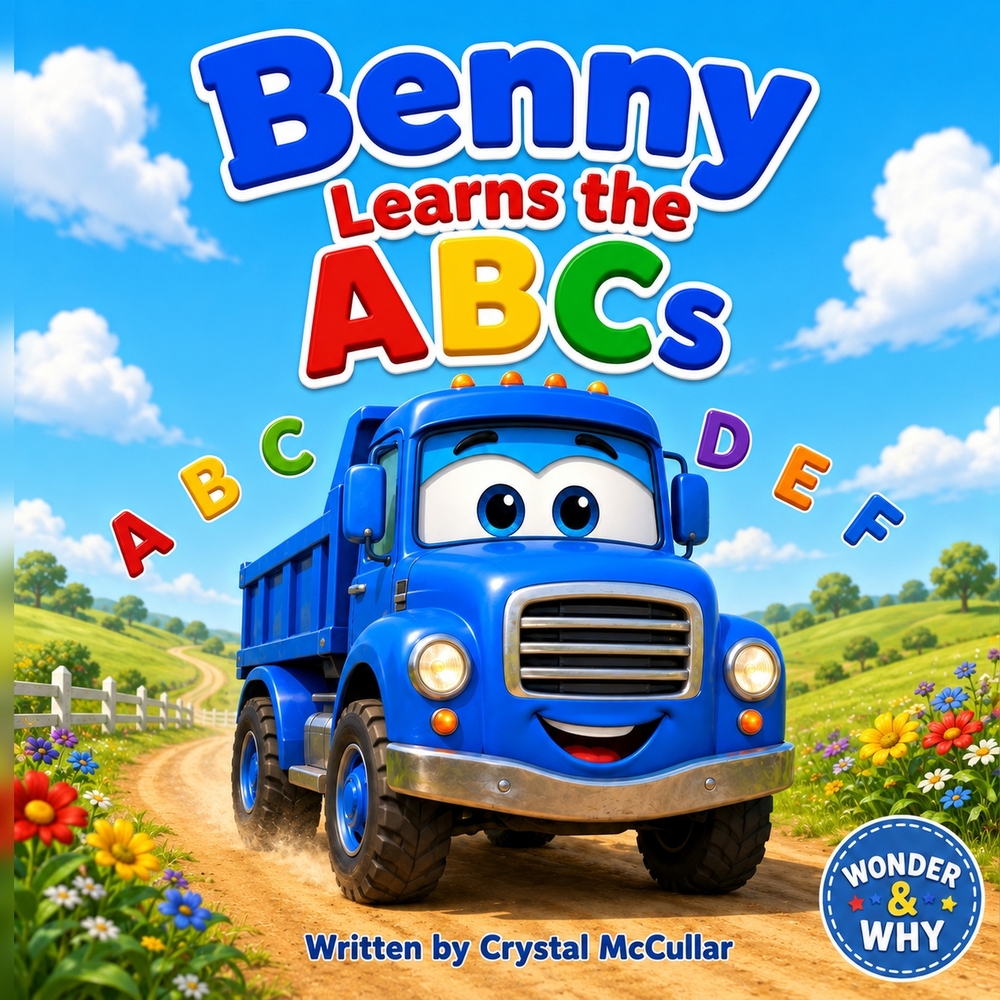 Benny Learns the ABCs: A Big Blue Truck Counting Adventure cover