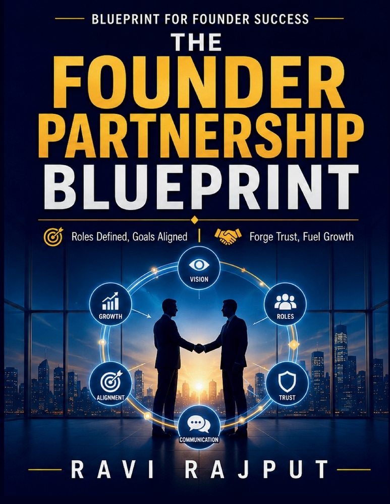 The Founder Partnership Blueprint: Effective Communication Tips Equity and Profit Sharing Trust in Partnerships Collaborative Innovation Tech Tools fo cover