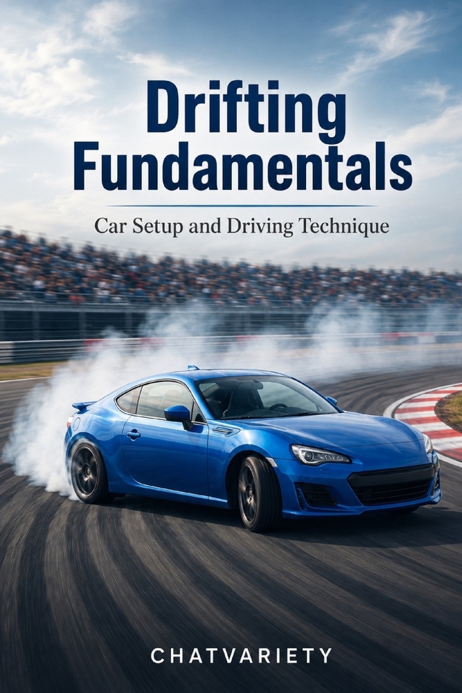Drifting Fundamentals: Car Setup and Driving Technique cover